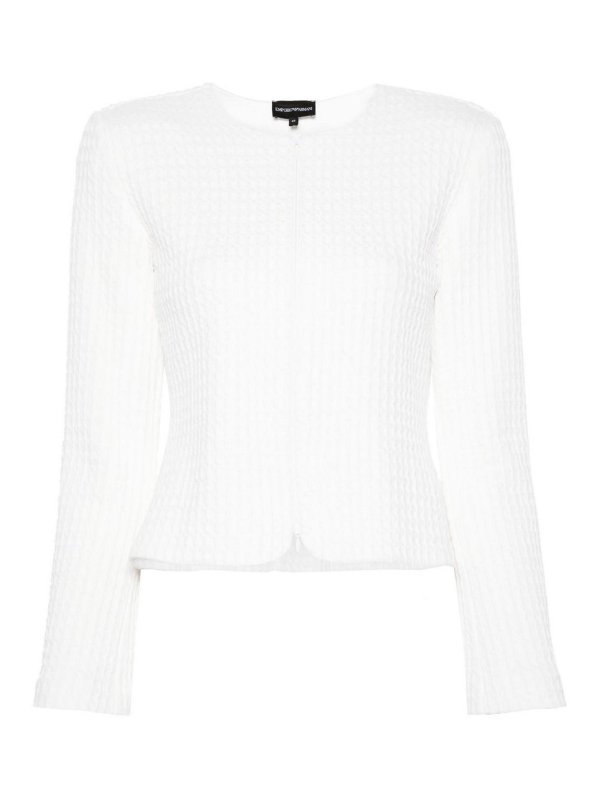 EMPORIO ARMANI: Casualjacken - Casualjacke - Weiß