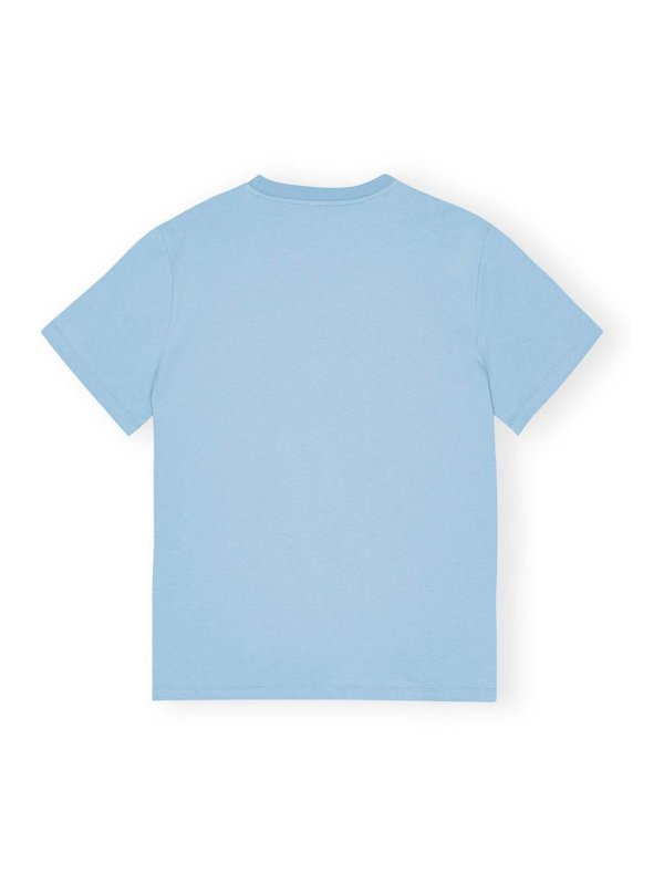 GANNI: t-shirts online - Tiger Cotton T-Shirt