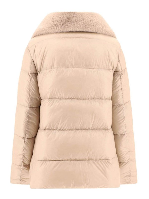 HERNO: ダウン・ハイテクジャケット online - ダウンジャケット - ベージュ