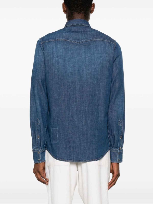 JACOB COHEN: シャツ online - シャツ - ブルー