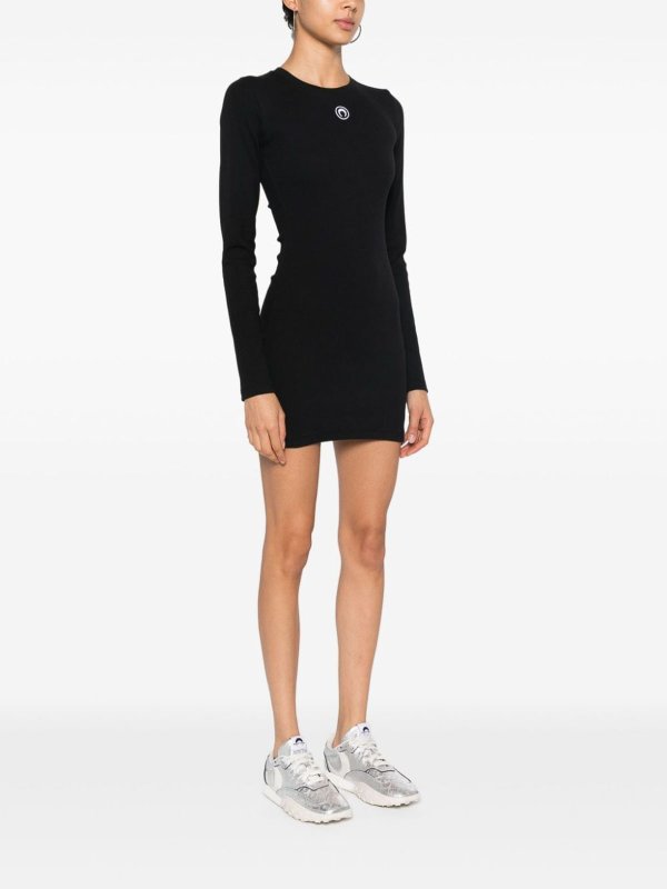 Mini Vestito  Moon in cotone a coste shop online: MARINE SERRE