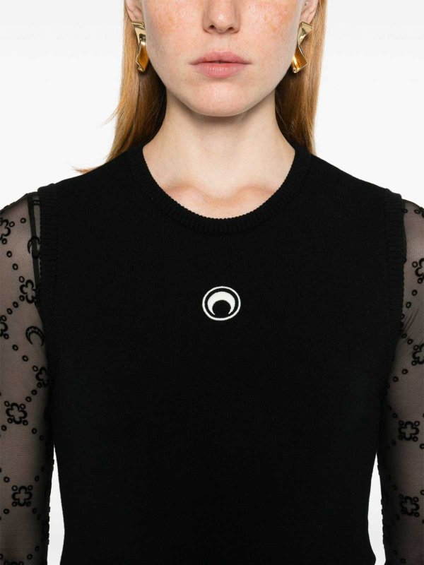 Top - Negro shop online: MARINE SERRE