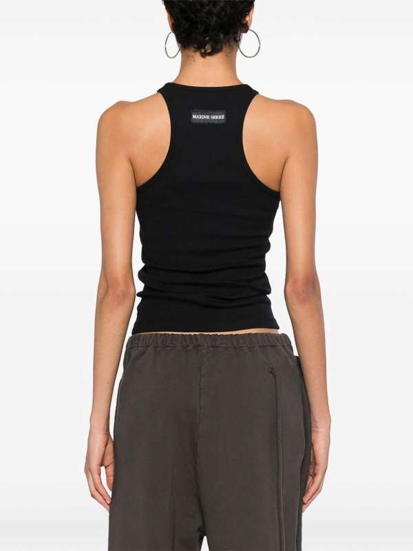 MARINE SERRE buy online Top - Negro