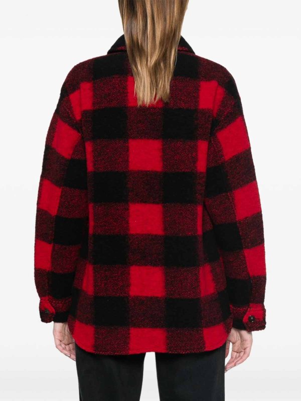 WOOLRICH buy online Red Wool Blend shirt