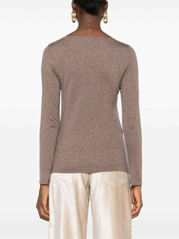 U-Boot-Pullover - Beige shop online: BRUNELLO CUCINELLI