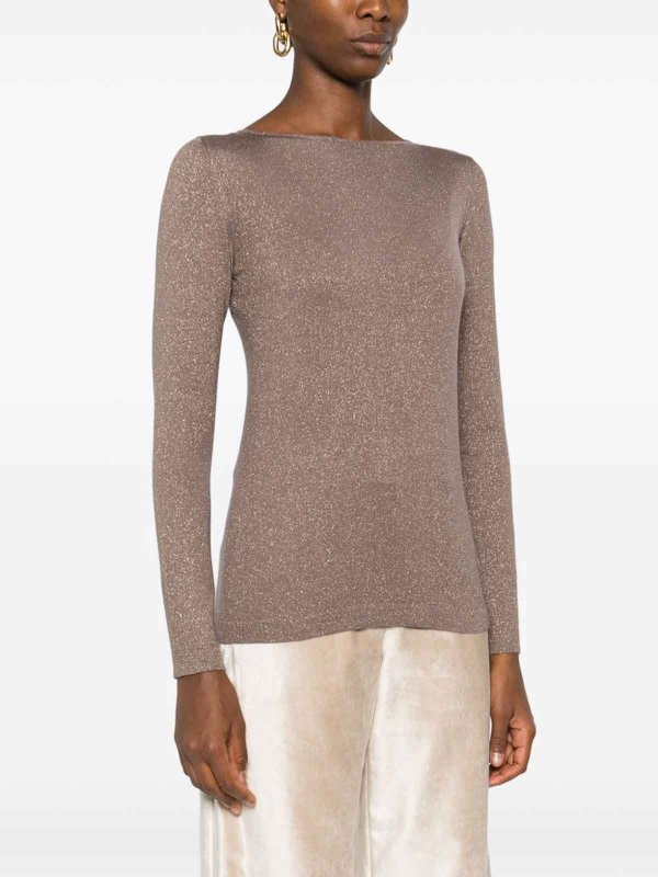 BRUNELLO CUCINELLI buy online U-Boot-Pullover - Beige
