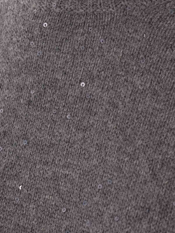 Rollkragenpullover - Grau shop online: BRUNELLO CUCINELLI