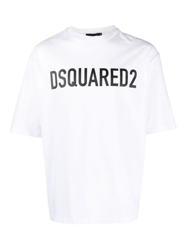 DSQUARED2: T-shirts - T-Shirt - Weiß