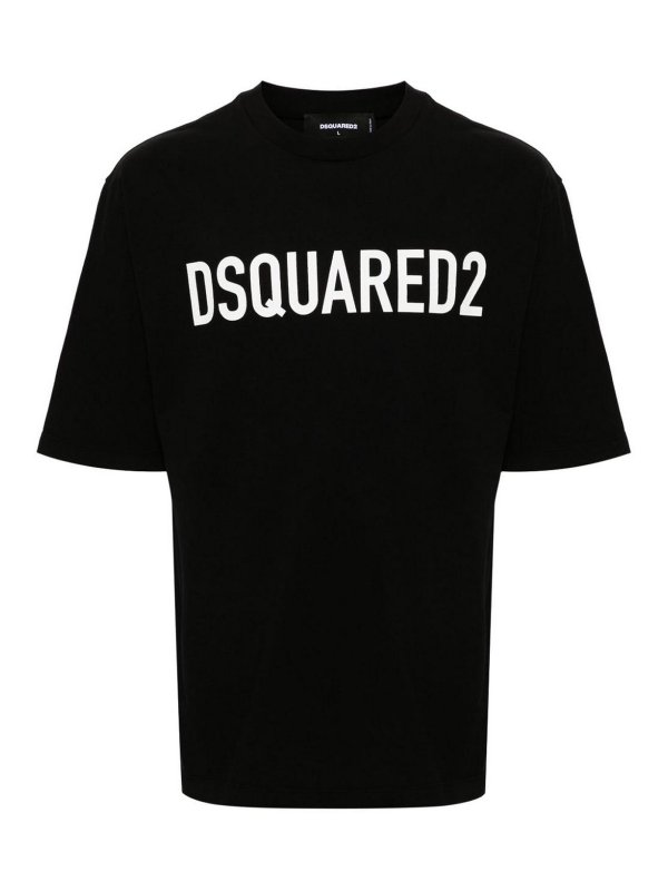 DSQUARED2: Camisetas - Camiseta - Negro