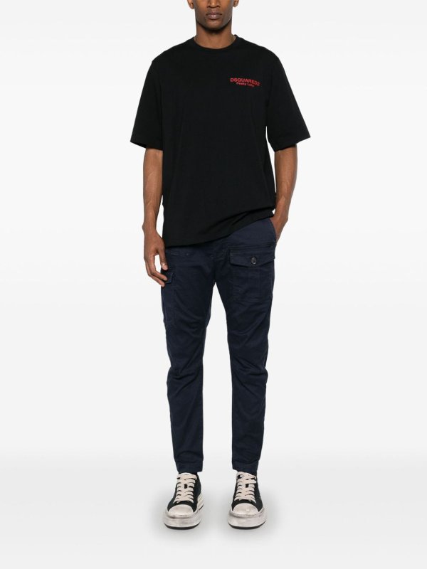 The Best Shops DSQUARED2: pantaloni casual - Pantaloni cargo in cotone