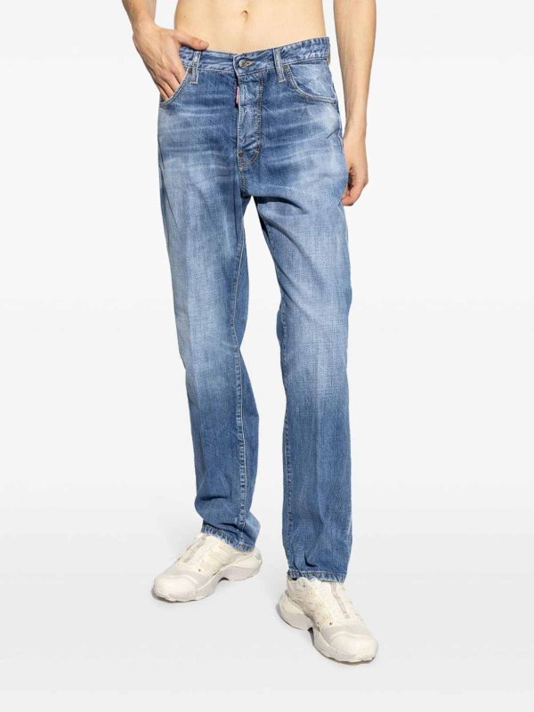 The Best Shops DSQUARED2: Bootcut - Bootcut Jeans - Blau