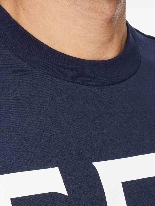 The Best Shops FERRAGAMO: T-shirts - T-Shirt - Blau