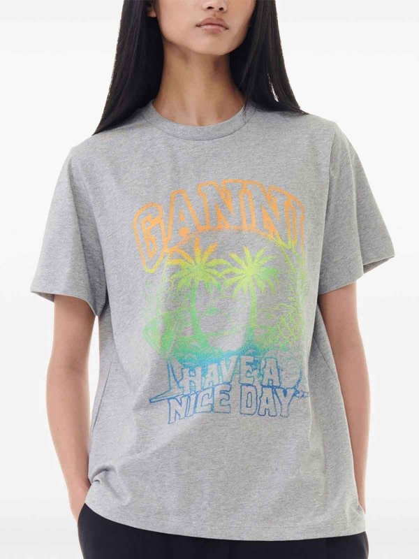 The Best Shops GANNI: Holiday  T-Shirt