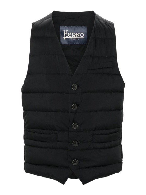 HERNO: Vestes-rembourrees - Blouson Rembourré - Noir