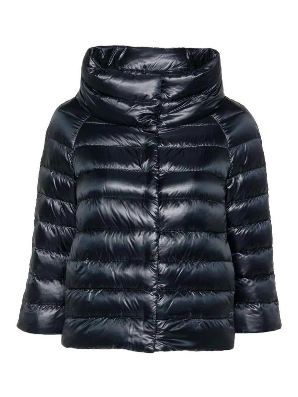 HERNO: ダウン・ハイテクジャケット - ダウンジャケット - ブルー