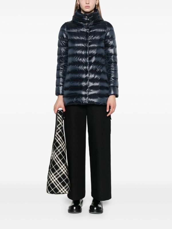 ダウンジャケット - ブルー shop online: HERNO