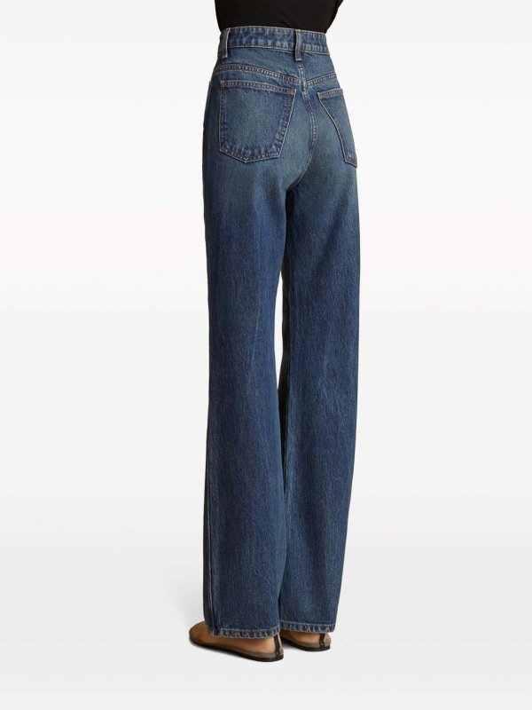 Bootcut Jeans - Blau shop online: KHAITE