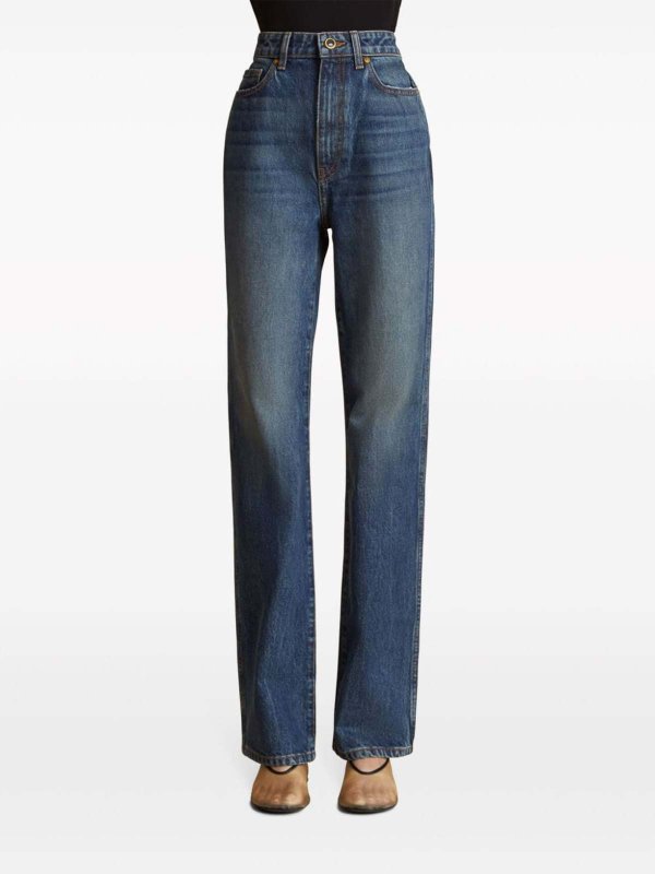 KHAITE buy online Bootcut Jeans - Blau