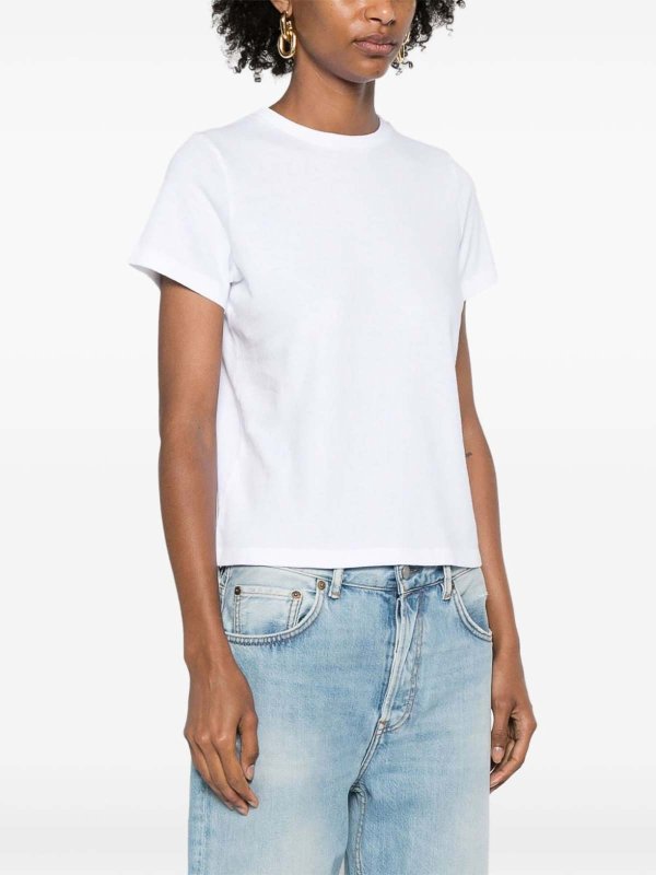 KHAITE: Camisetas online - Camiseta - Blanco