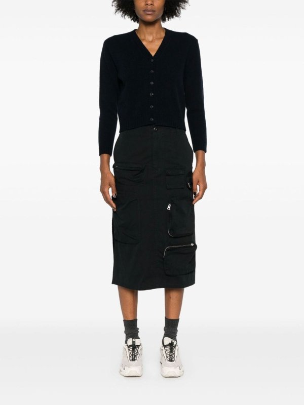 The Best Shops Maison Margiela: Cardigans - Cardigan - Schwarz