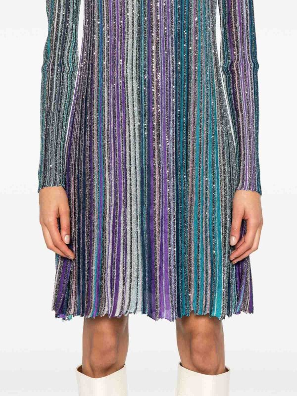 Kurzes Kleid - Blau shop online: MISSONI