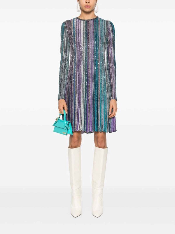 MISSONI buy online Kurzes Kleid - Blau