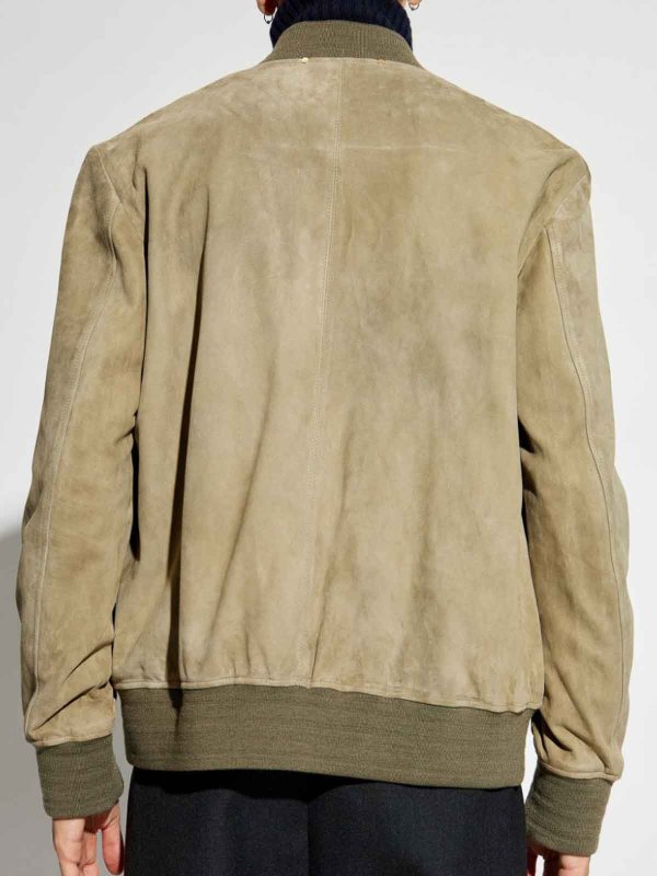 Suede Bomber Jacket shop online: PAUL SMITH