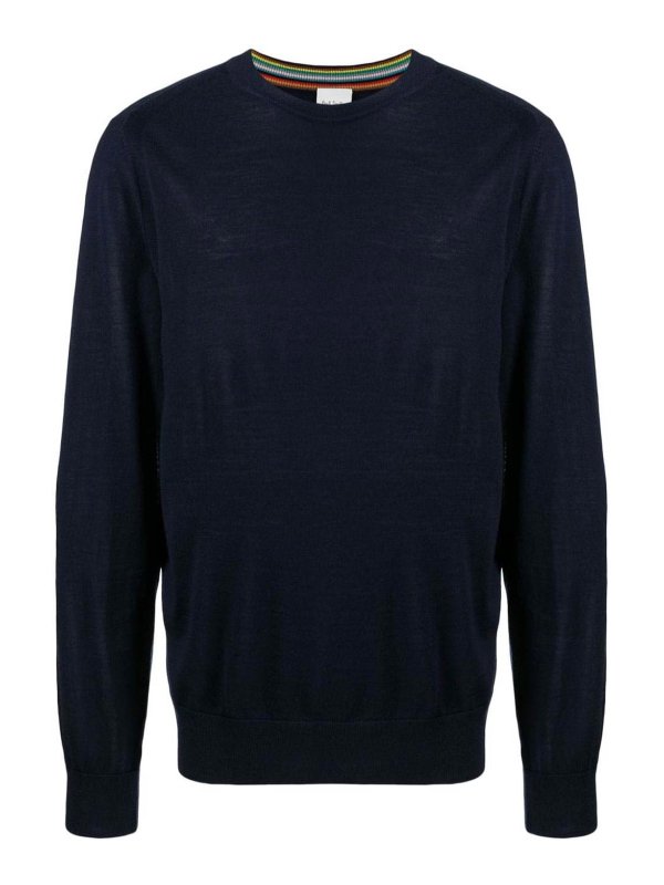 PAUL SMITH: crew necks - Merino Wool Sweater