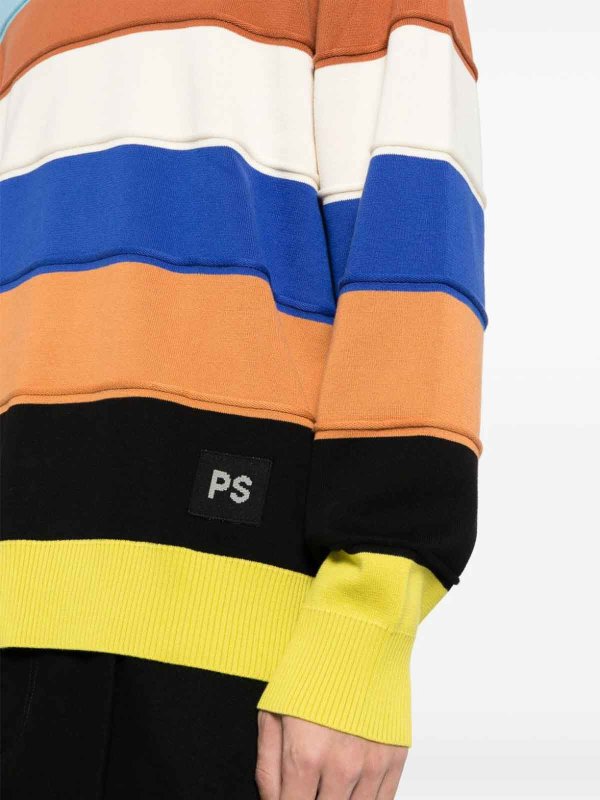 Striped Crewneck Sweater shop online: PS BY PAUL SMITH