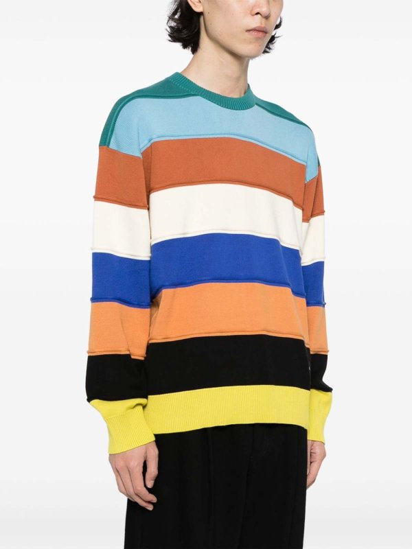 PS BY PAUL SMITH buy online Striped Crewneck Sweater