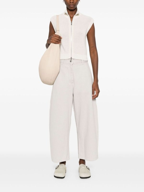 The Best Shops STUDIO NICHOLSON: Bootcut - Bootcut Jeans - Hellgrau