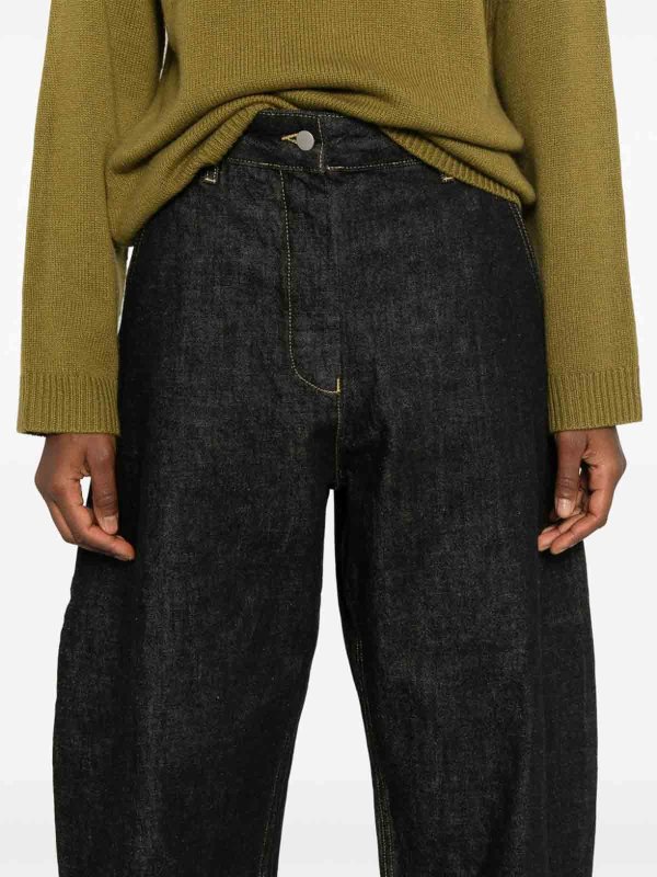 STUDIO NICHOLSON: Jeans évasés online - Jean Bootcut - Noir