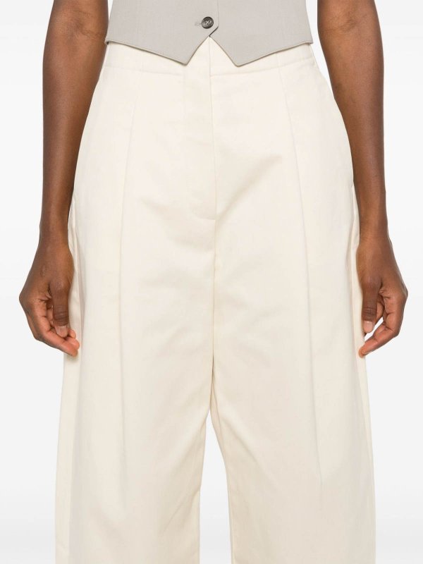 The Best Shops STUDIO NICHOLSON: Pantalons casual - Pantalons Décontractés - Beige