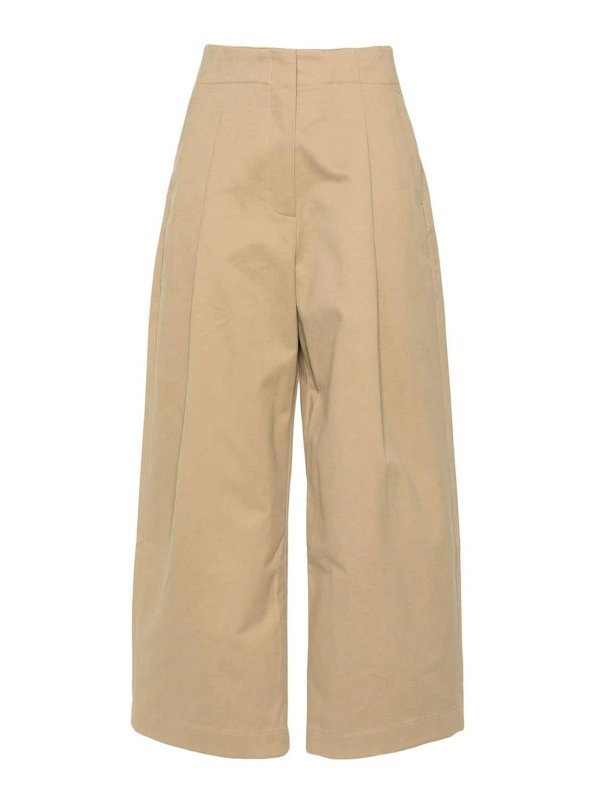 STUDIO NICHOLSON: カジュアルトラウザー - カジュアルパンツ - ベージュ