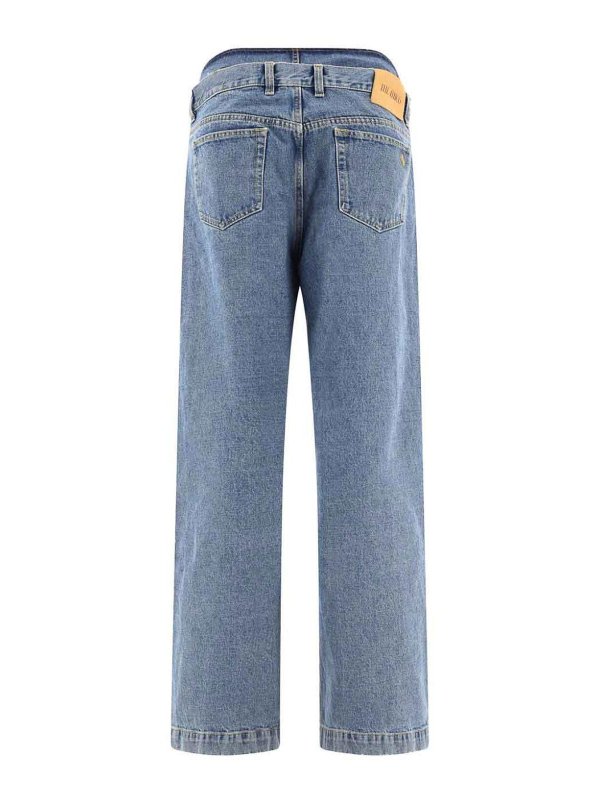 ブーツカットジーンズ - ブルー shop online: The Attico