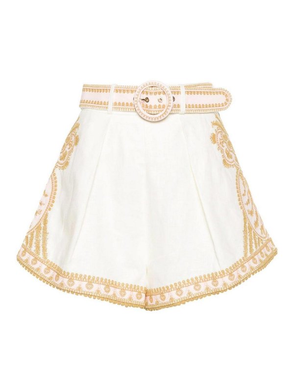 ZIMMERMANN: Hosen Shorts - Shorts - Beige