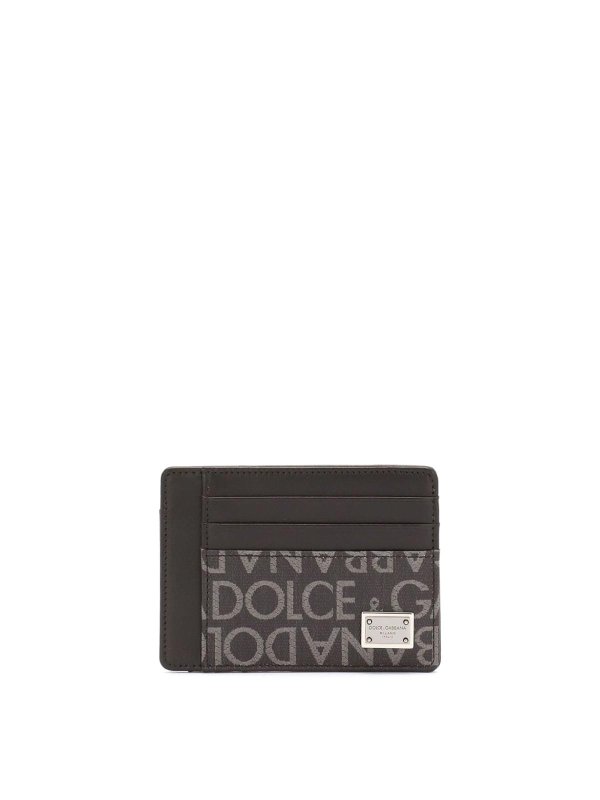 DOLCE & GABBANA: 財布＆ポーチ - 財布 - 黒