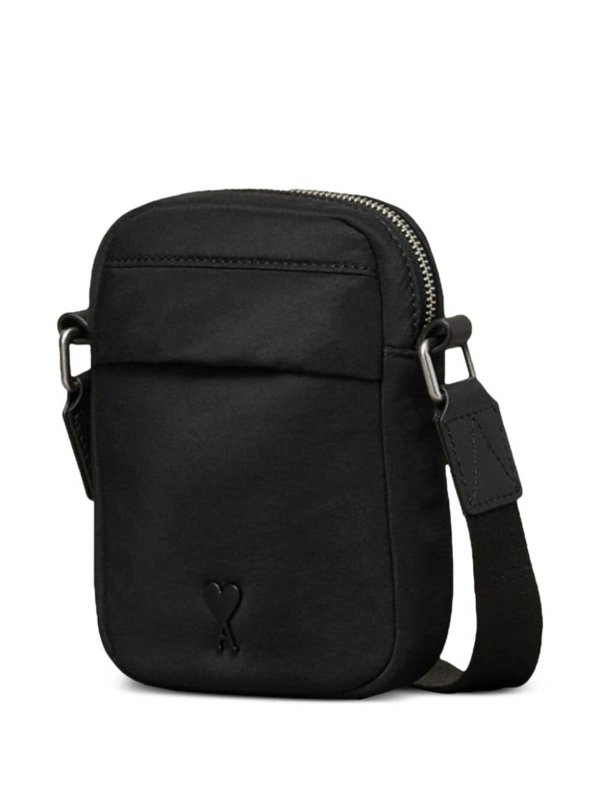 The Best Shops AMI PARIS: クロスボディバッグ - クロスボディバッグ - 黒