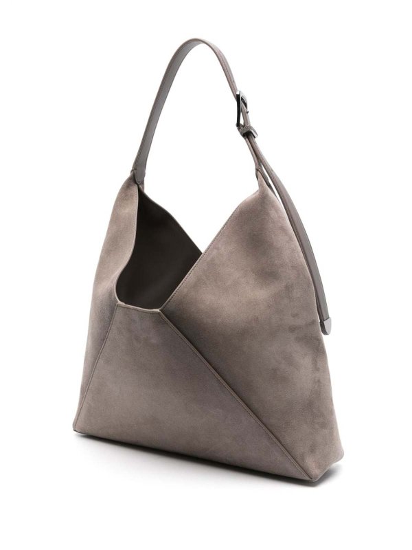 Schultertasche - Braun shop online: BRUNELLO CUCINELLI