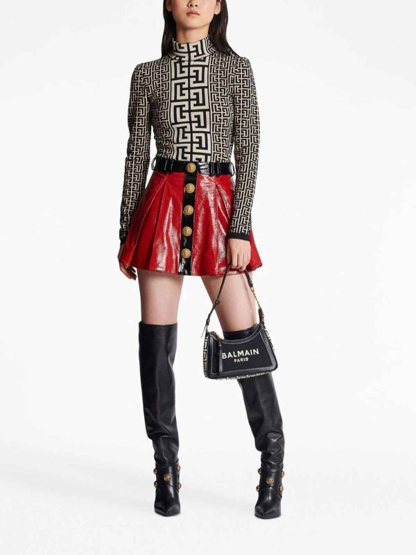 The Best Shops Balmain: Bolsa De Hombro - Negro