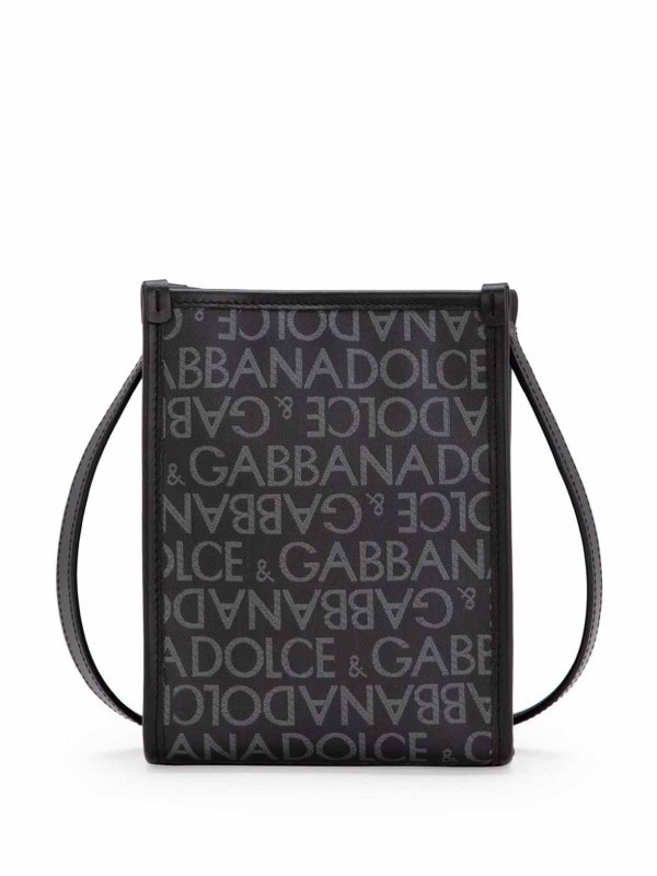 DOLCE & GABBANA: totes bags online - Allover Logo Tote Bag