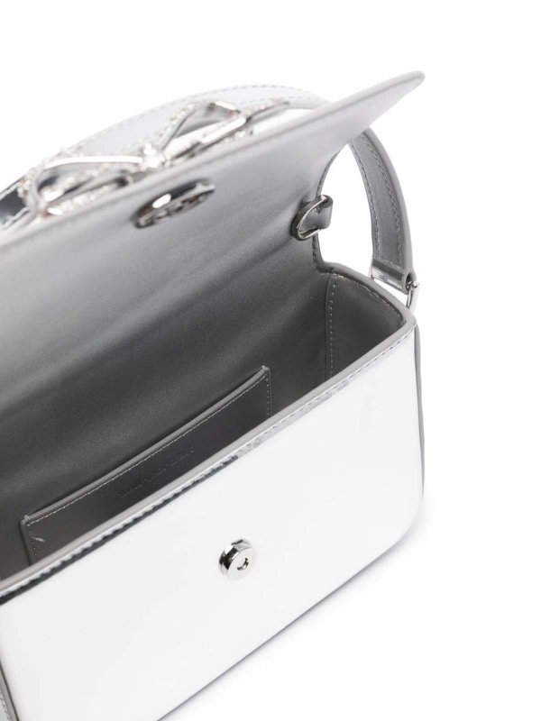 Self Portrait: Schultertaschen online - Schultertasche - Silber