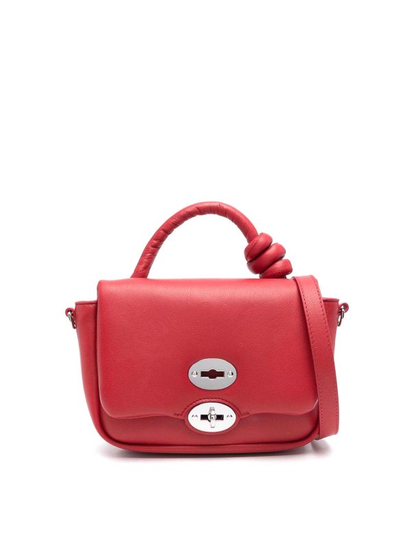 ZANELLATO: Handtaschen - Shopper - Rot