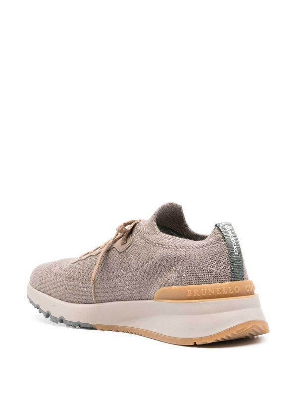 BRUNELLO CUCINELLI: Chaussures de sport online - Baskets - Gris
