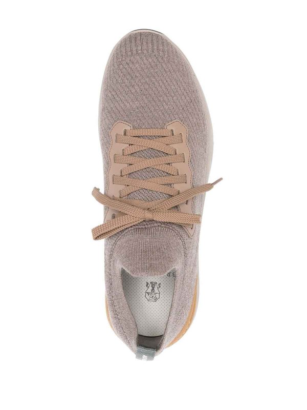 The Best Shops BRUNELLO CUCINELLI: Chaussures de sport - Baskets - Gris