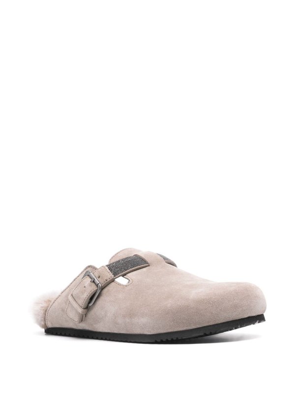 BRUNELLO CUCINELLI: Mules online - Mules - Grau