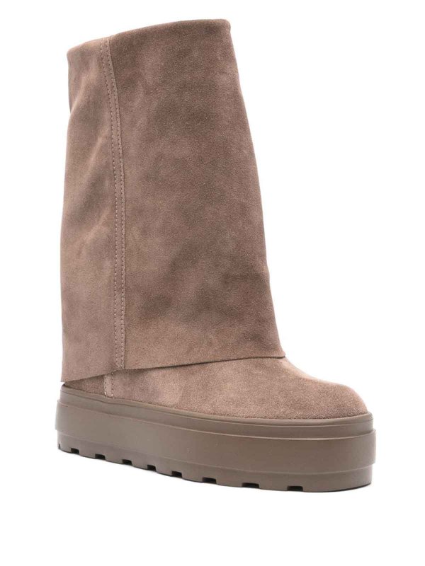 Suede Double-Face Boots shop online: Casadei