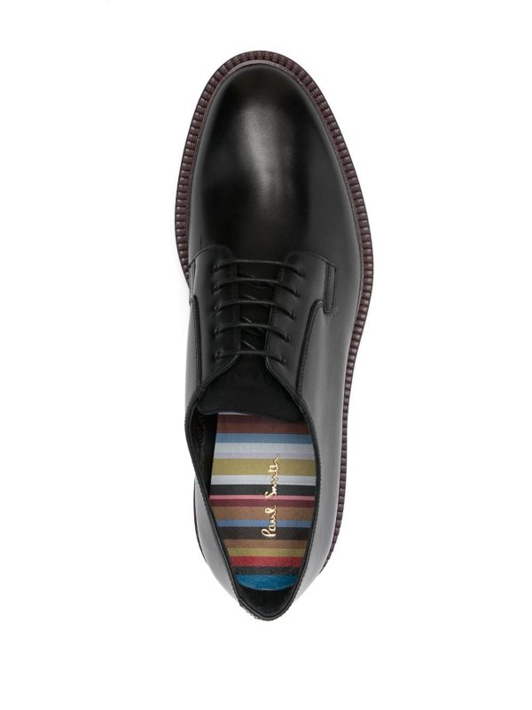 PAUL SMITH: classic shoes online - Leather Derby Shoes