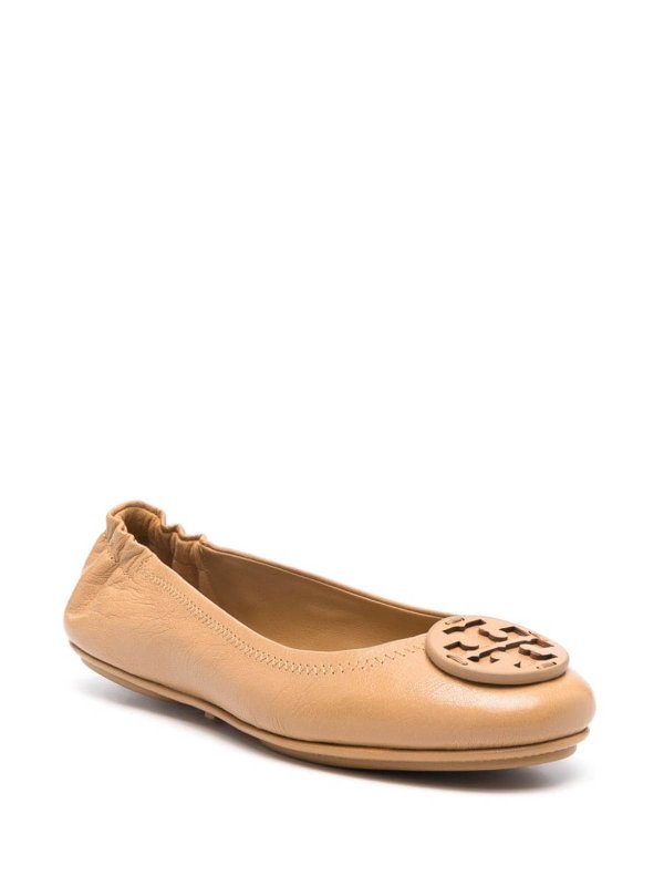 Minnie  Leather Ballets shop online: TORY BURCH