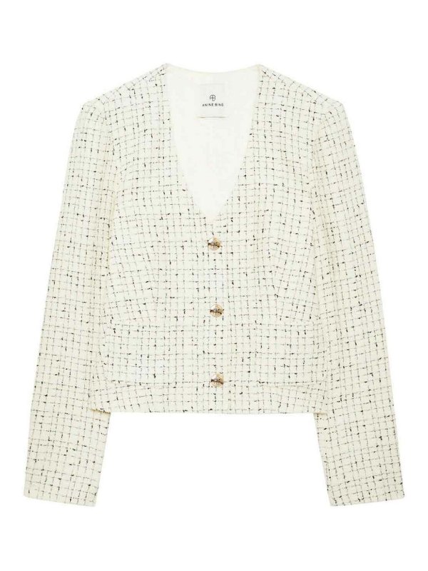 ANINE BING: カジュアルジャケット - カジュアルジャケット - ブルー